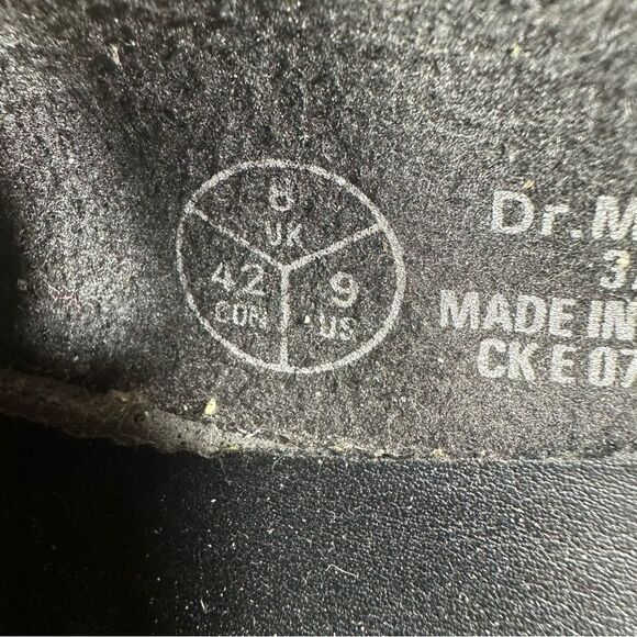 Dr. Martens Brown Leather Slip-On Loafers Men’s Size 9 - Picture 8 of 9